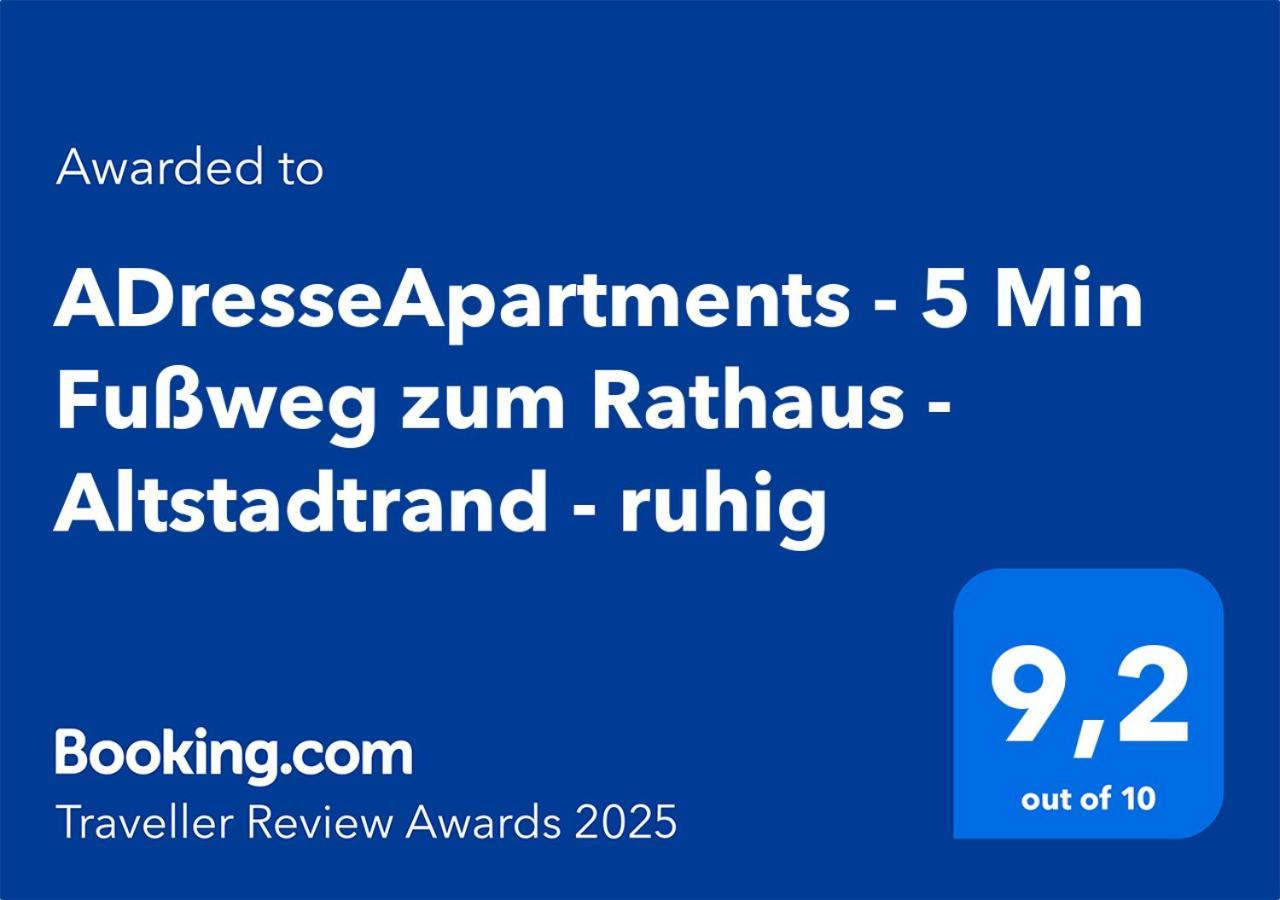 Adresseapartments 1 - 5 Min Fussweg Zum Rathaus - Altstadtrand - Ruhig